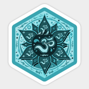 Spiritual Blue Sticker